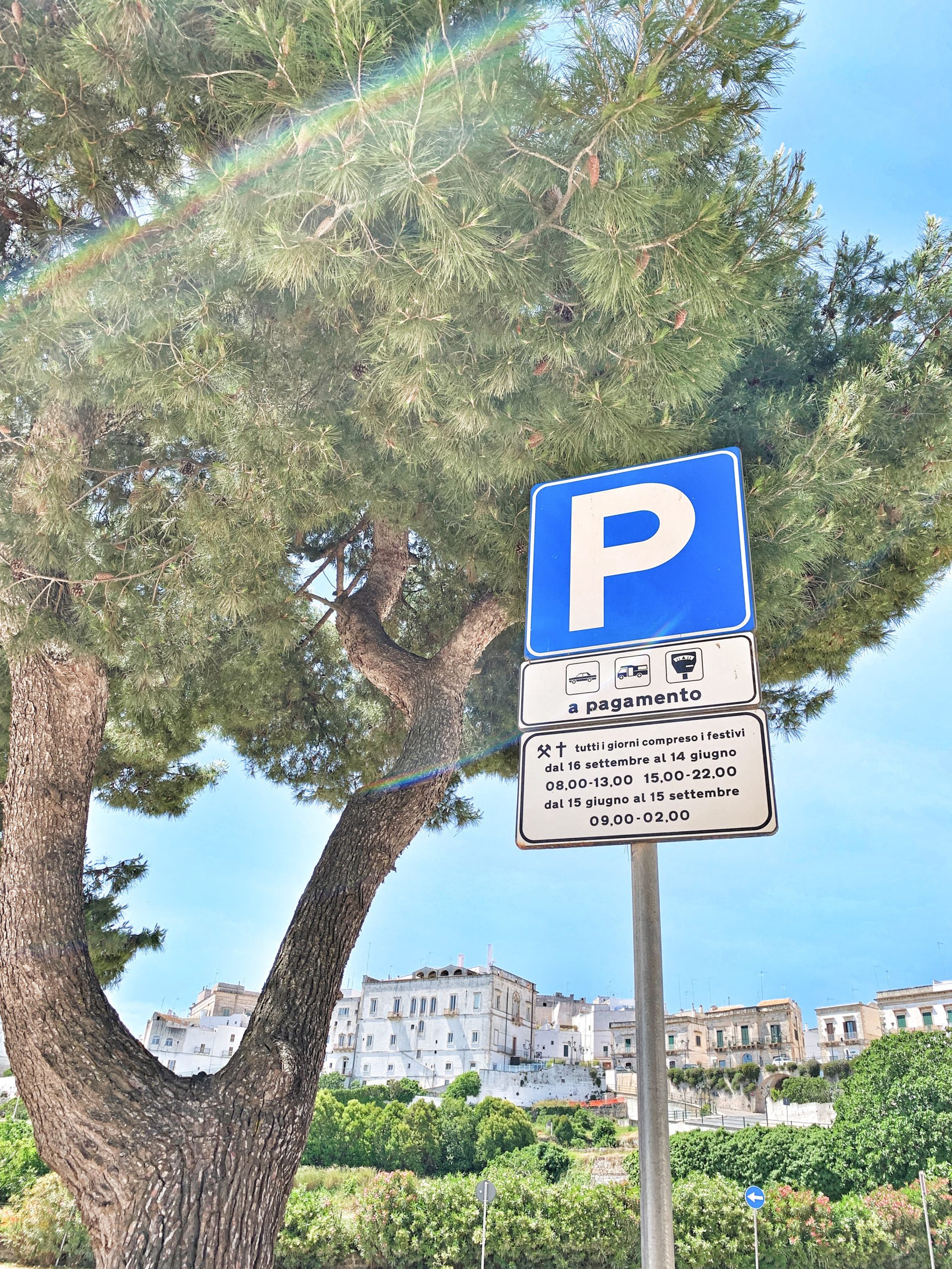 Parking in Ostuni, Ostuni city guide, best bars and restaurants The Big Gay Podcast from Puglia gay Puglia guides