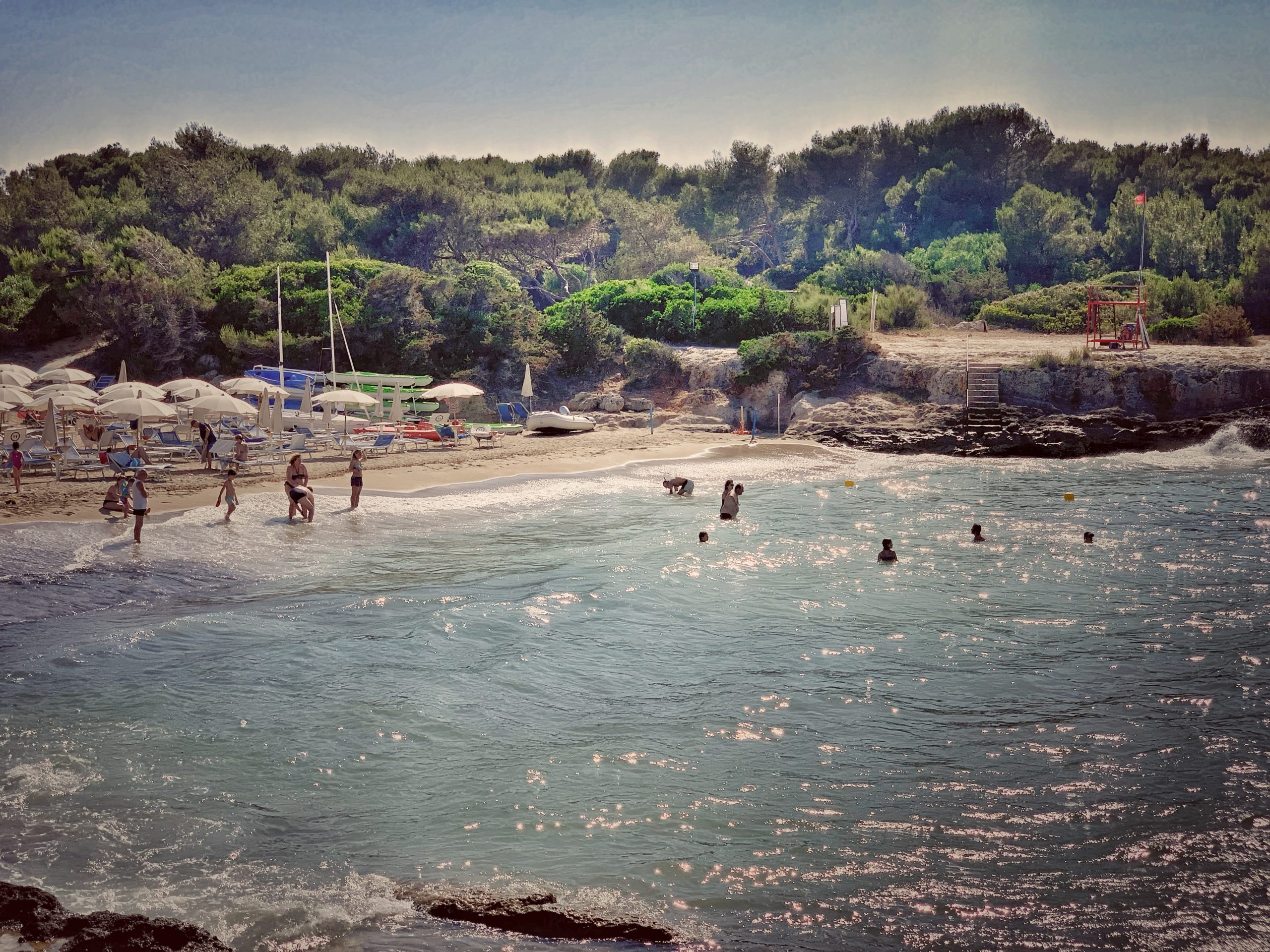 Lamaforca gay beach Ostuni, Puglia beach guide The Big Gay Podcast from Puglia