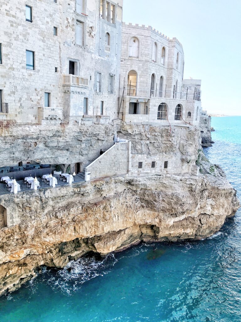 City Guide to Polignano a Mare, Puglia. Photo the Puglia Guys for the Big Gay Podcast from Puglia.