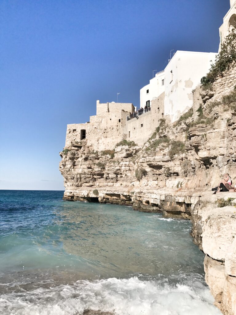 City Guide to Polignano a Mare, Puglia. Photo the Puglia Guys for the Big Gay Podcast from Puglia.