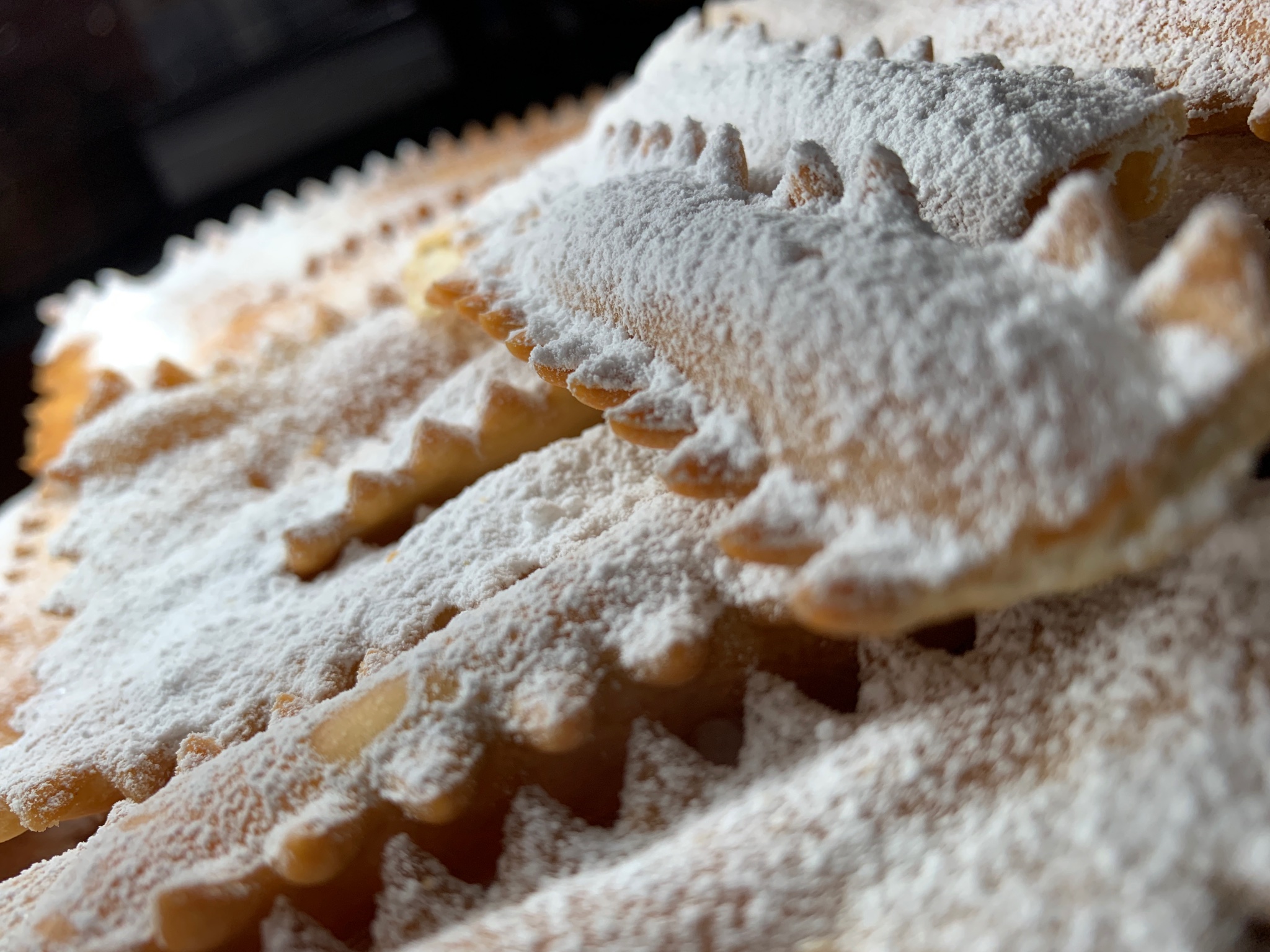 Chiacchiere from Puglia for Carnival time