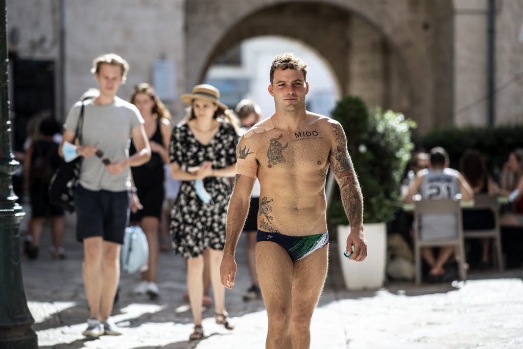 Since 2009 Polignano a Mare has hosted the Italian round of the Red Bull Cliff Diving World Series an international diving competition