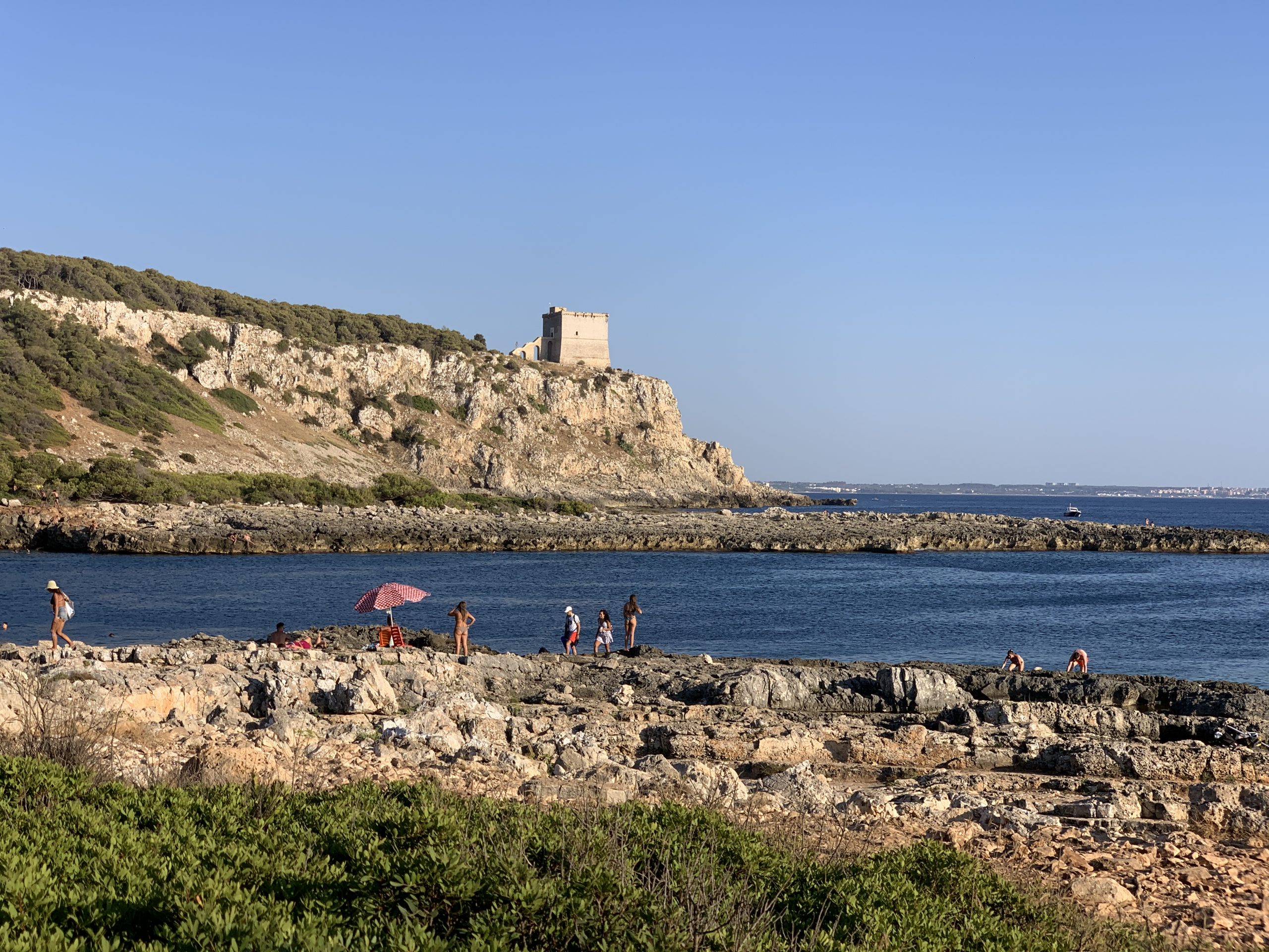 Port Selvaggio, Nardo is a popular gay beach with a nudist section in Puglia | Photo The Big Gay Podcast from Puglia | Gay Puglia guide