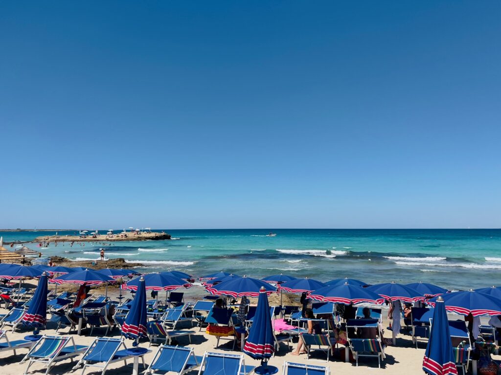 Punta della Suina lido and bar, Gallipoli. Photo copyright © The Puglia Guys