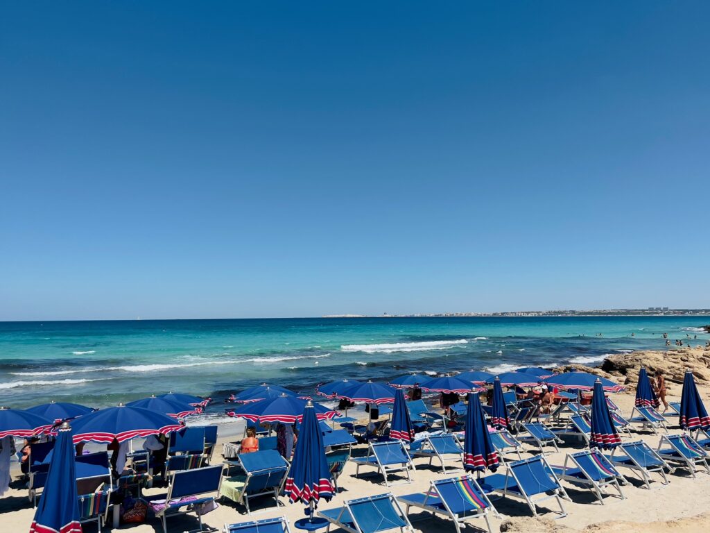 Punta della Suina lido and bar, Gallipoli. Photo copyright © The Puglia Guys