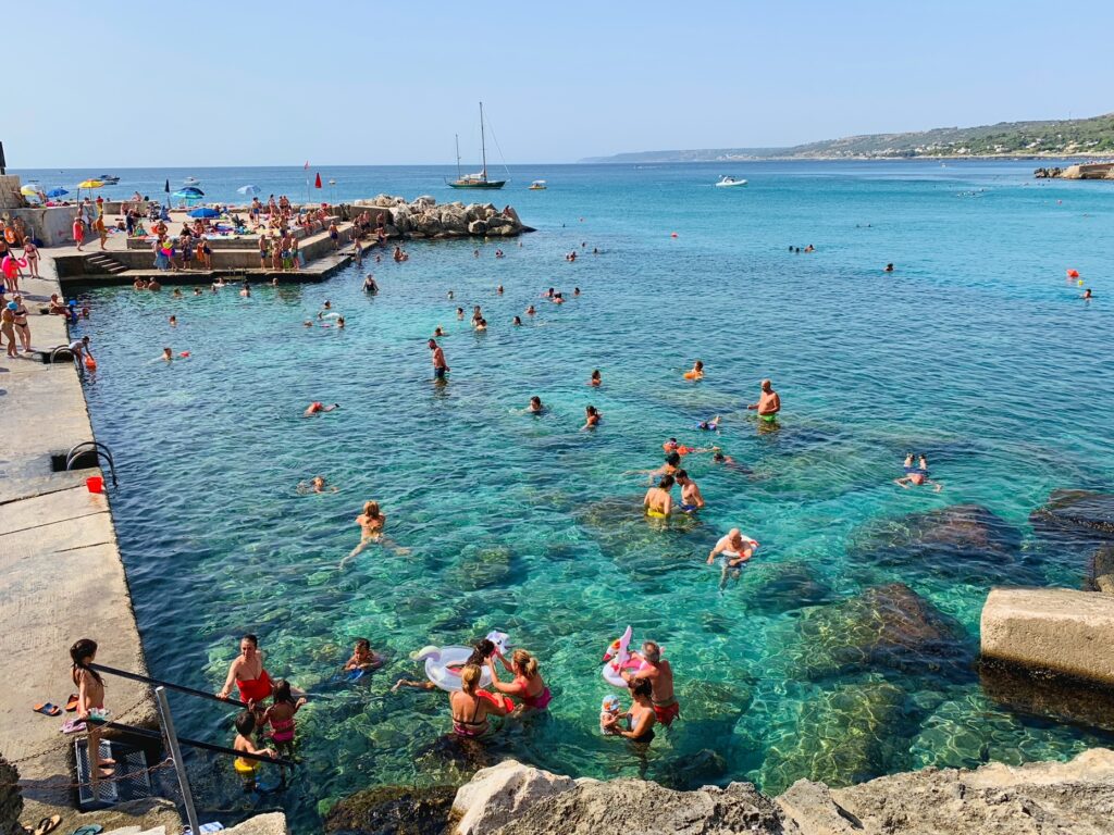 Castro Marina, Castro, Salento | Photo © the Puglia Guys for the Big Gay Podcast from Puglia guides to gay Puglia, Italy’s top gay summer destination