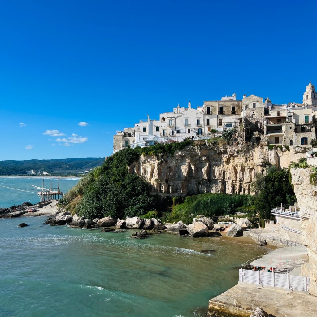 Punta San Francesco | Photo © the Puglia Guys for the Big Gay Podcast from Puglia guides to gay Puglia, Italy’s top gay summer destination | Puglia by beach guide to Puglia’s best beaches | Gargano beach