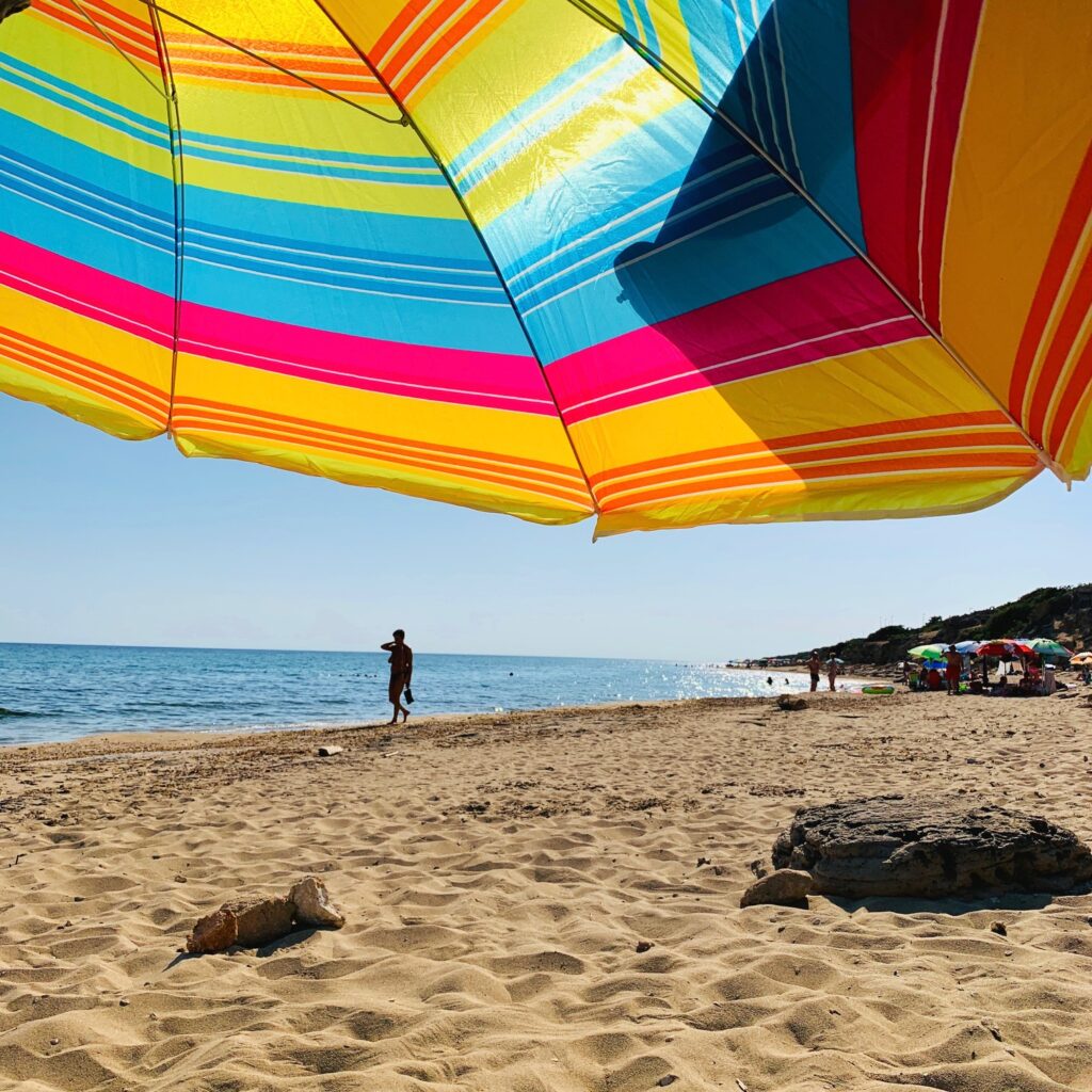 San Pietro in Bevagna beach | Photo © the Puglia Guys for the Big Gay Podcast from Puglia guides to gay Puglia, Italy’s top gay summer destination | Puglia by beach guide to Puglia’s best beaches