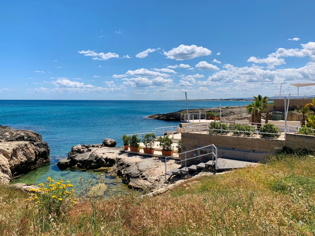 Capitolo beach guide, Monopoli, the Big Gay Podcast from Puglia beach guide to Puglia | Photo © The Puglia Guys for the Big Gay Podcast from Puglia inclusive guides to Puglia,s best accommodation, beaches, restaurants and to gay Puglia, Italy’s top gay summer destination for LGBT travel.