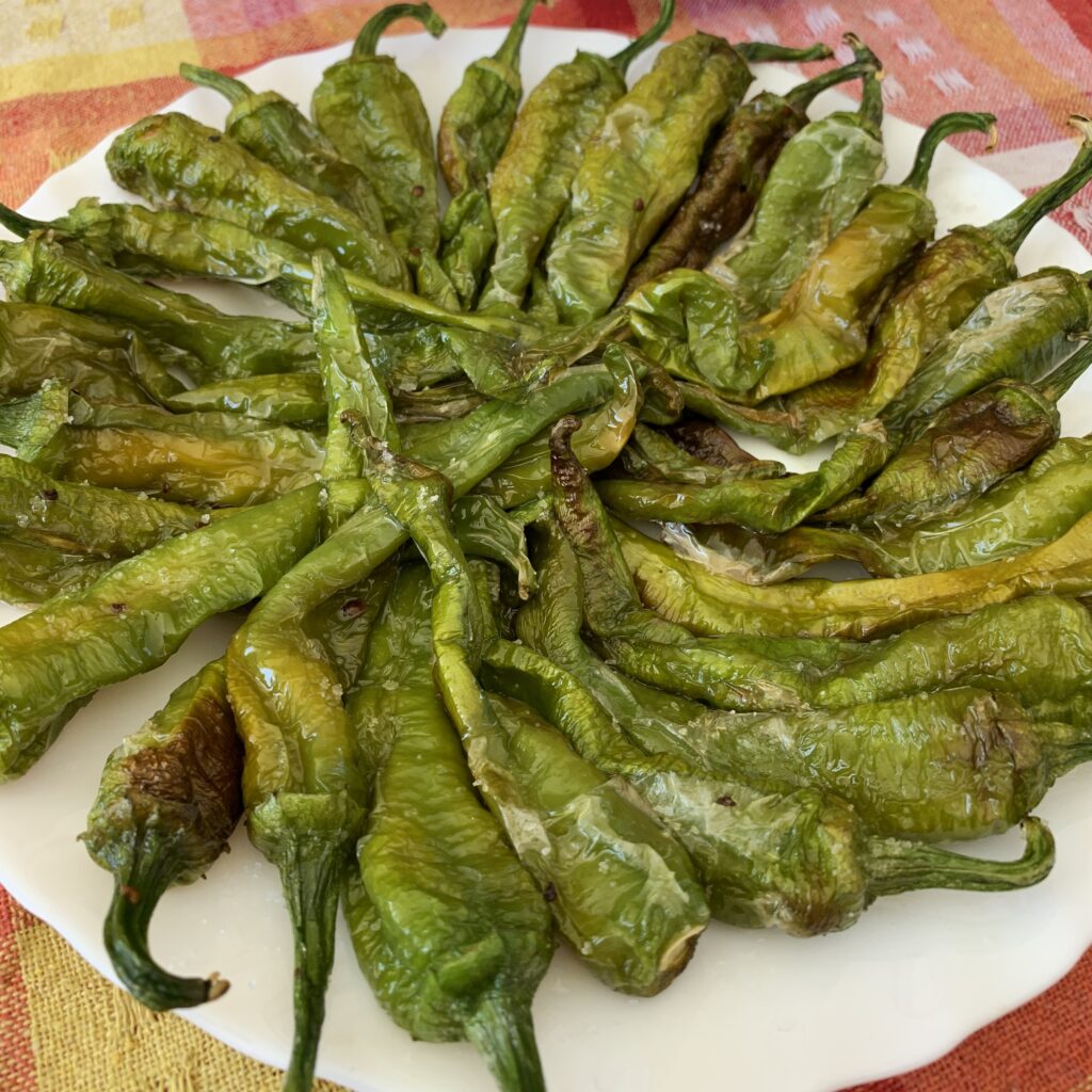 Eat Puglia. Friggitelli peppers from Puglia bought from the market are sensational when fried in extra virgin olive oil, or softly sautéed with fresh seasonal tomatoes. 