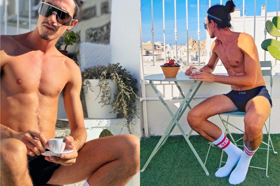 Enjoy Puglia’s traditional breakfast and caffè culture at the bar. Photograph ©️ the Puglia Guys for the Big Gay Puglia Guide.
