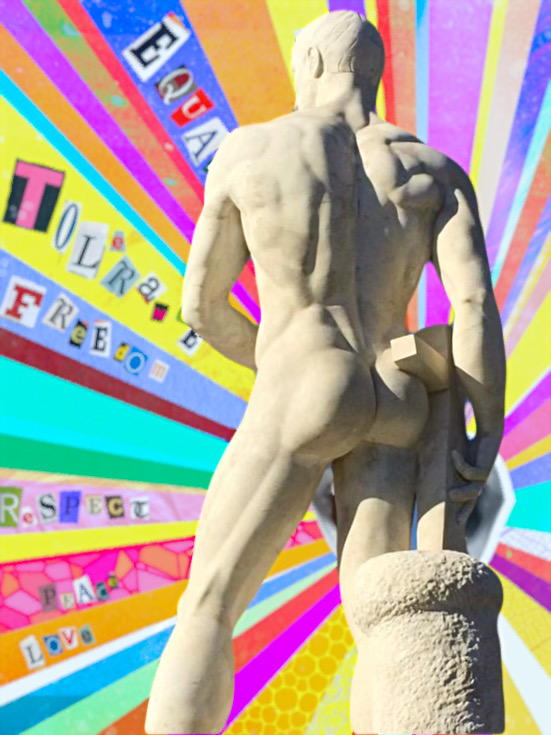LGBT+ History Month Italia | gli arrusi Puglia copyright ©️ the Puglia Guys for the Big Gay Puglia Guide. In Italia sono tutti maschi.
